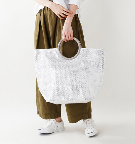 Shiraleah メタリックペーパートートバッグ Adora Marta Tote Mm Piu Di Aranciato ピウディアランチェート キナリノモール Shiraleah メタリックペーパートートバッグ Adora Marta Tote Mm Piu Di Aranciato ピウディアランチェート キナリノモール