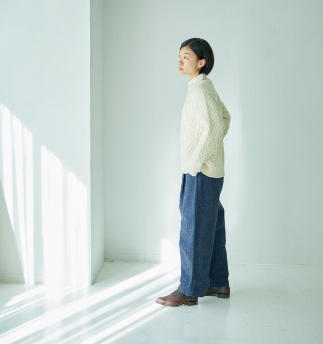 モデル161cm 着用サイズ:0(OFF WHITE)