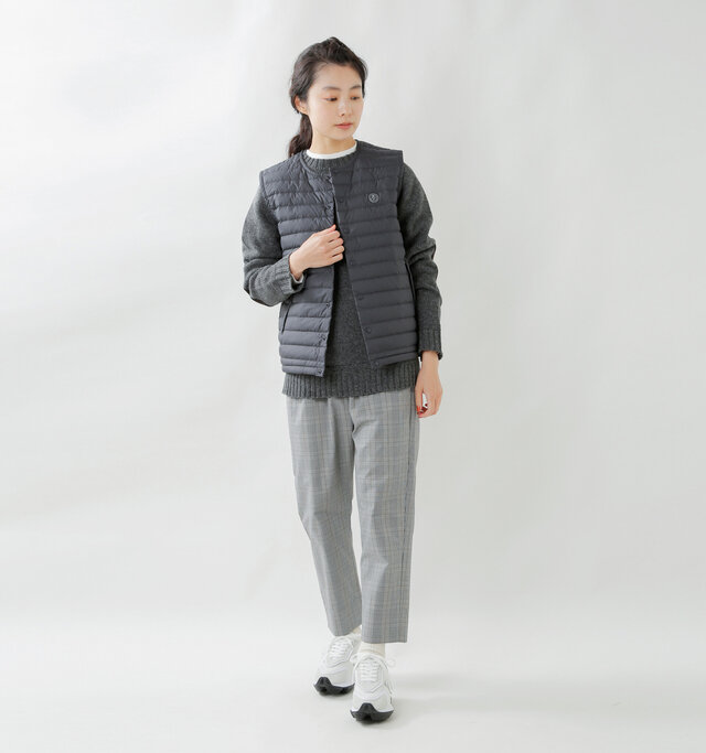 model mariko:162cm / 47kg
color : charcoal / size : 2