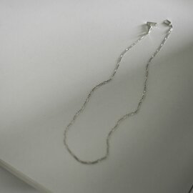 Garden of Eden|フィガロチェーンネックレス アクセサリー シルバー ジュエリー 幅:2.5mm ユニセックス メンズ FIGARO CHAIN NECKLACE ED26SS-029 ガーデンオブエデン