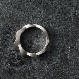 鶫 tsugumi 銀小物製作所｜Kazenami Silver Pinky Ring【指輪】