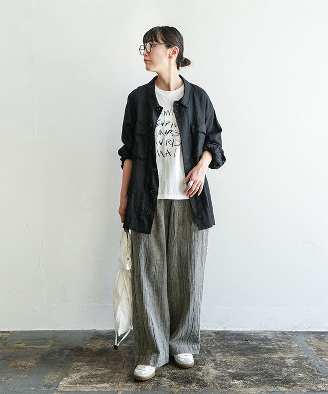 身長:165cm / カラー:905 カーキグレー / サイズ:2