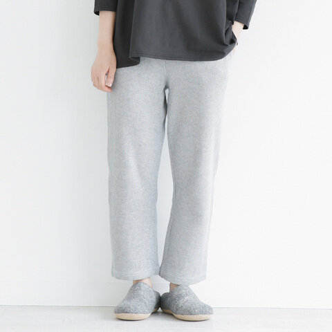 TUTIE.|コットンリネンダブルフェイスパンツ