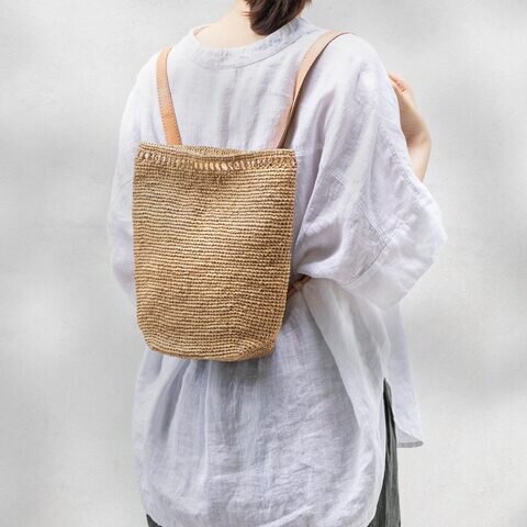 Made in Mada|ラフィアバッグ TAMBATRA|リュック ショルダーバッグ