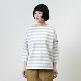 G.F.G.S.|Cotton Linen relax long length / 7分袖 / Boat-neck / 20×20