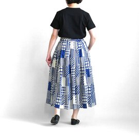 GRANDMA MAMA DAUGHTER｜ROJIボックスプリーツギャザースカート GK2412091