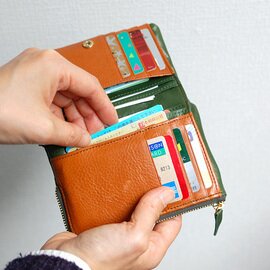 CLEDRAN｜FINI WALLET　レザー二つ折り財布