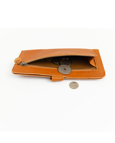 Kanmi｜通帳も入る、薄型財布「ドロップツリー スリムウォレット」【WL22-20】財布