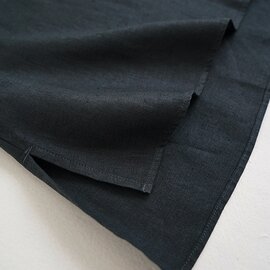 VU｜ヴウ dyed combination pullover  [DARK GRAY］染コンビネーションプルオーバー vu-s24-s05