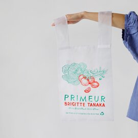 BRIGITTE TANAKA｜刺繍 トートバッグ  / エコバッグ “PRIMEUR” bt-mo-primeur-mn