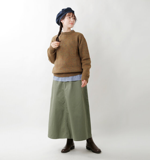 model mizuki：168cm / 50kg 
color : navy / size : L