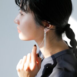 charlotte wooning|シルバー チェーン ピアス “ZEEBRIES” 1053560023 クリスマス