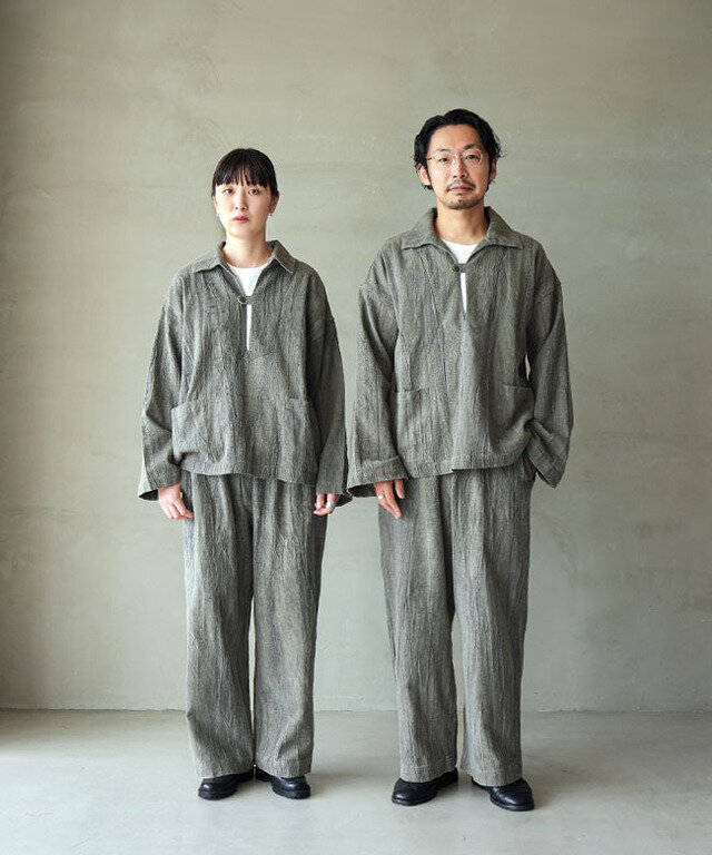 (左)165cm / サイズ2着用 (右)174cm / サイズ3着用