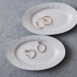 Pisceans|ベビーパールフープピアス