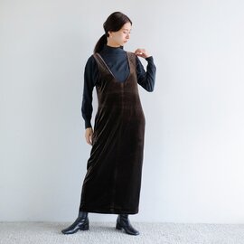 anuke|ベロア Uネック ワンピース “Velour Uneck Onepiece” 62520314-kk