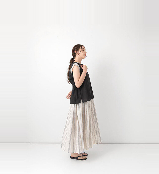 color : SUMI GRAY , model : 162cm