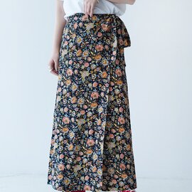 THE SHINZONE｜オリエンタルフラワー スカート oriental FLOWER SK 花柄 フラワープリント ロングスカート 24SMSSK05 シンゾーン