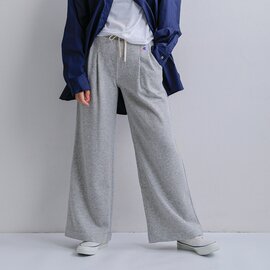 Champion|コットン裏毛 ワイド スウェットパンツ cw-e208