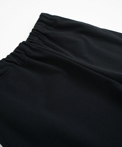 Mochi｜tapered sweatpants [black]