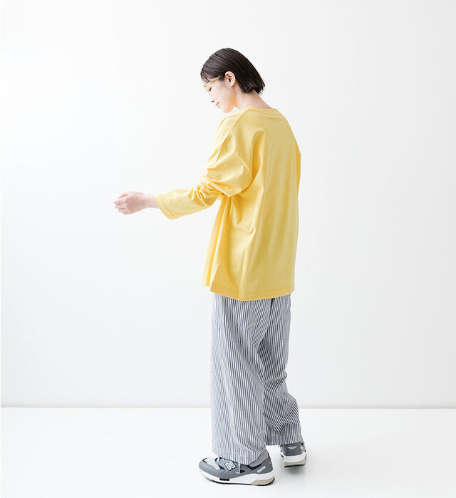 color : YELLOW / size 1 ,model :162cm