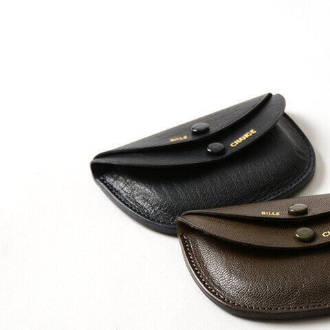 KAPTAIN SUNSHINE×PORTER|ROUND WALLET ゴートスキンダブルフラップウォレットレザー財布コインケース・KS9SGD09 キャプテンサンシャイン ポーター