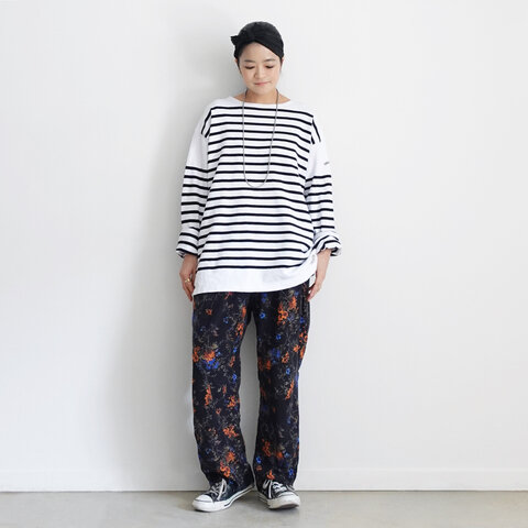 ichi｜【ONLINE LIMITED】FLOWER Relax Pants