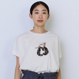 ADIEU TRISTESSE|杉本さなえ さん コラボレーション フレンチスリーブ Tシャツ