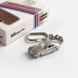 VINTAGE|Bburago ブラ―ゴ キーホルダー【MERCEDES-BENZ メルセデスベンツ 300 SL】/イタリア