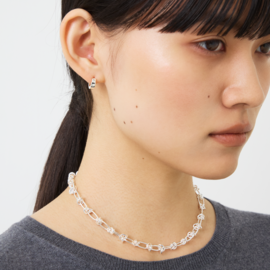 quip queint｜oval sway choker 　シルバー925　チョーカー　ネックレス