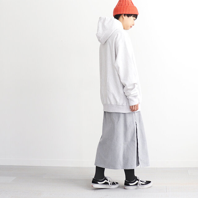 ホワイトヘザー / 3 着用、モデル身長:164cm