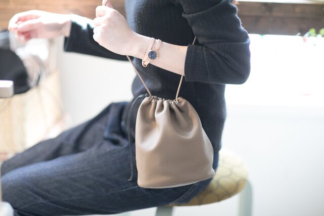 ERA. | BUBBLE CALF P.E BAG
