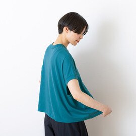 STAMP AND DIARY｜フライス ワイドフレンチスリーブTシャツ