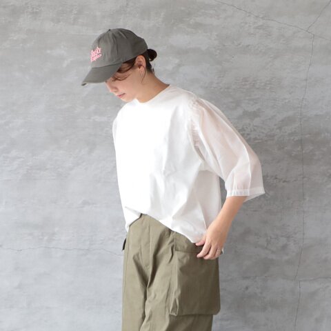 sabbatum|バイファブリックスリーブTee