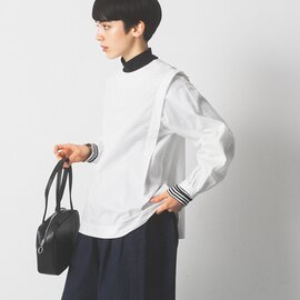 Cion|コットンタックショルダーブラウス・19-23251