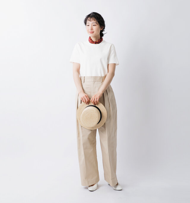 model mizuki：168cm / 50kg
color : off white / size : F