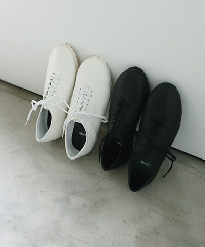 Mochi｜ leather sneakers (white)