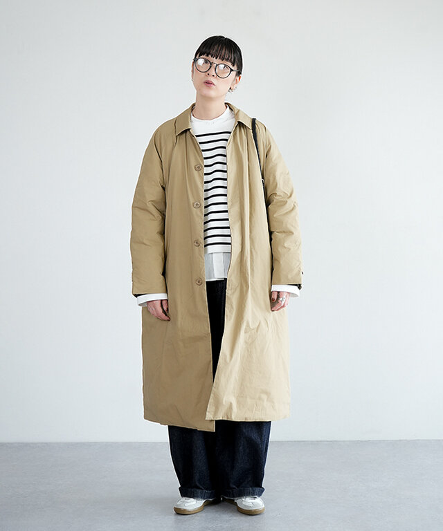 身長:165cm / カラー:602 ベージュ / サイズ:2