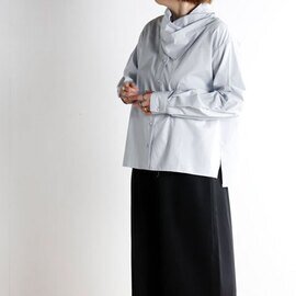 mizuiro ind|mizuiro ind ミズイロインド 1-230148 スカーフカラーシャツ