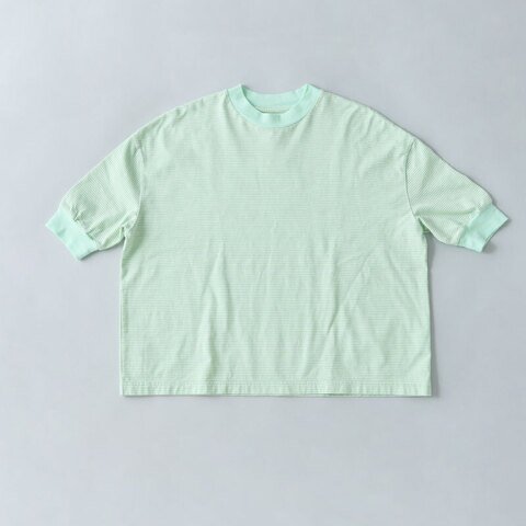 MEYAME|BORDER HALF SLEEVE TEE