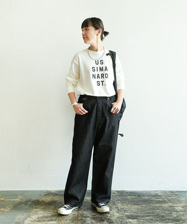 身長:165cm /24 ブラック/着用サイズ:S