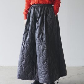 TAION|ミリタリー ダウンギャザースカート ソフトシェル MILITARY DOWN GATHER SKIRT SOFT SHELL TAION-W155LSML-1 タイオン