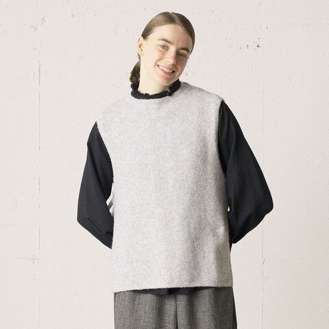 MidiUmi|side ribbon vest