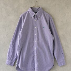 RALPH LAUREN|古着コットン ギンガムチェックシャツ 47