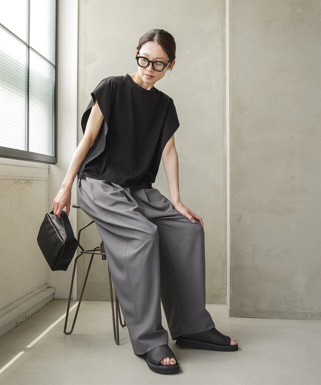 身長:164cm / カラー:99 black / サイズ:f