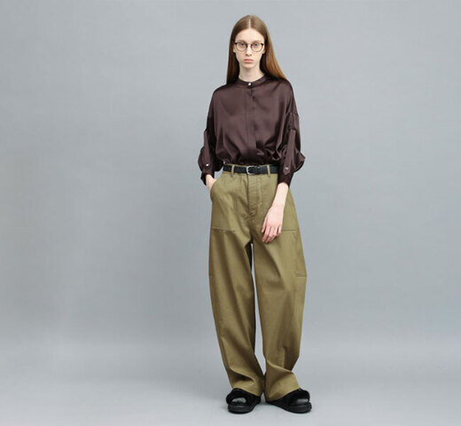 SACRA|SACRA サクラ 126518111 ヴィンテージコットン ギャバジンパンツ VINTAGE COTTON GABARDINE PANTS