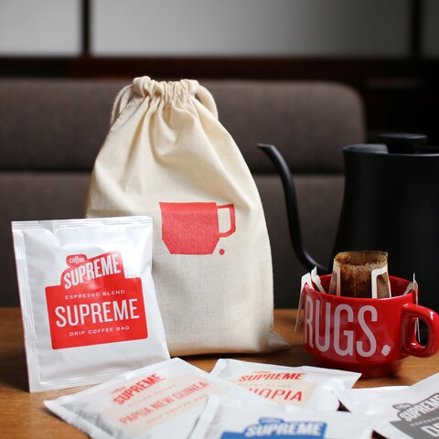 COFFEE SUPREME｜5 DRIP BAGS+GIFT BAG/コーヒーギフトバッグセット