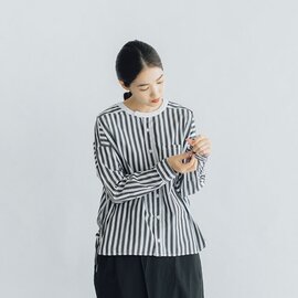 UNIVERSAL TISSU｜バーバーストライプ ワーキングシャツ