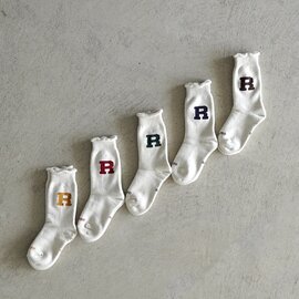 ROTOTO|ラッフィ スウェット ソックス R ロゴ RAFFY SWEAT SOCKS R LOGO 靴下 ユニセックス メンズ R1552 ロトト