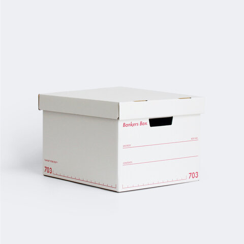Fellowes｜BANKERS BOX 703sボックス 3個1パック/収納ボックス