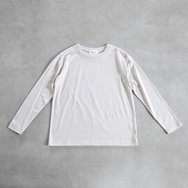 HUIS｜in house SUVIN COTTON 長袖カットソー【ユニセックス】